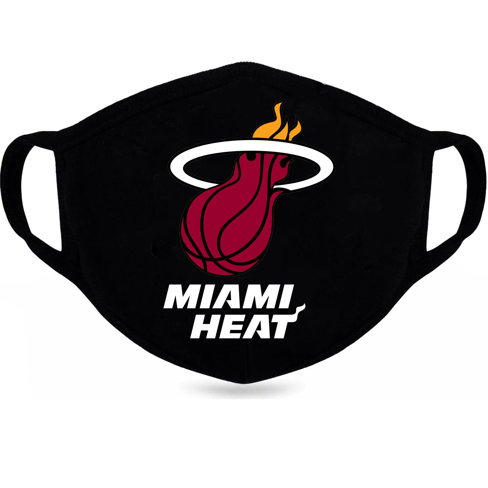 Miami Heat Face Mask Miami Mask NBA Face Mask Miami Heat Etsy