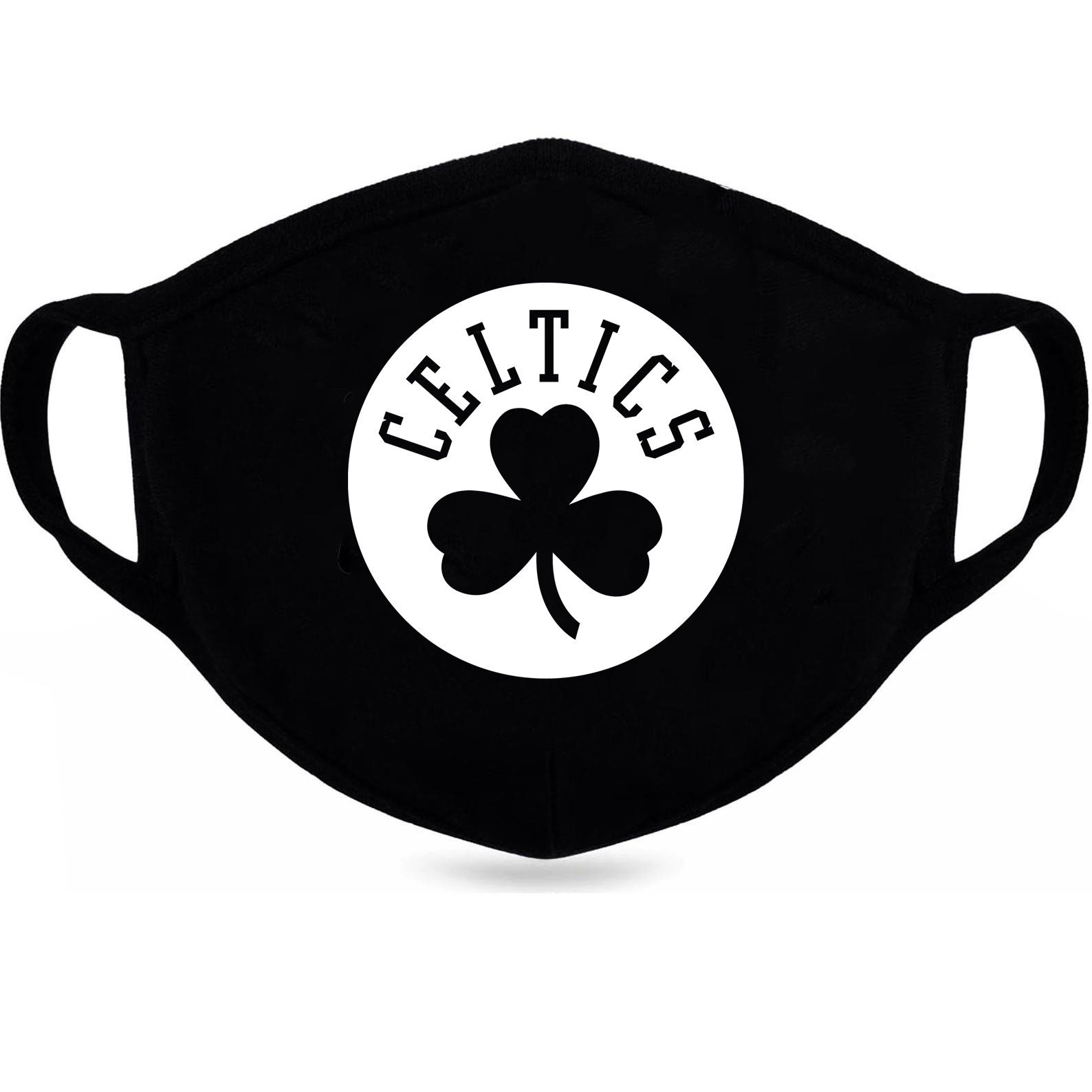 Boston Celtics Face Mask Celtics Mask Boston Face Mask Etsy