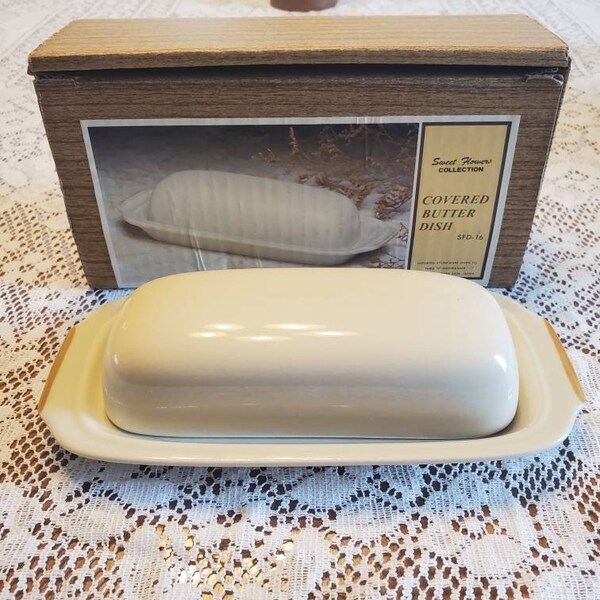 Japanese Butter Dish Etsy