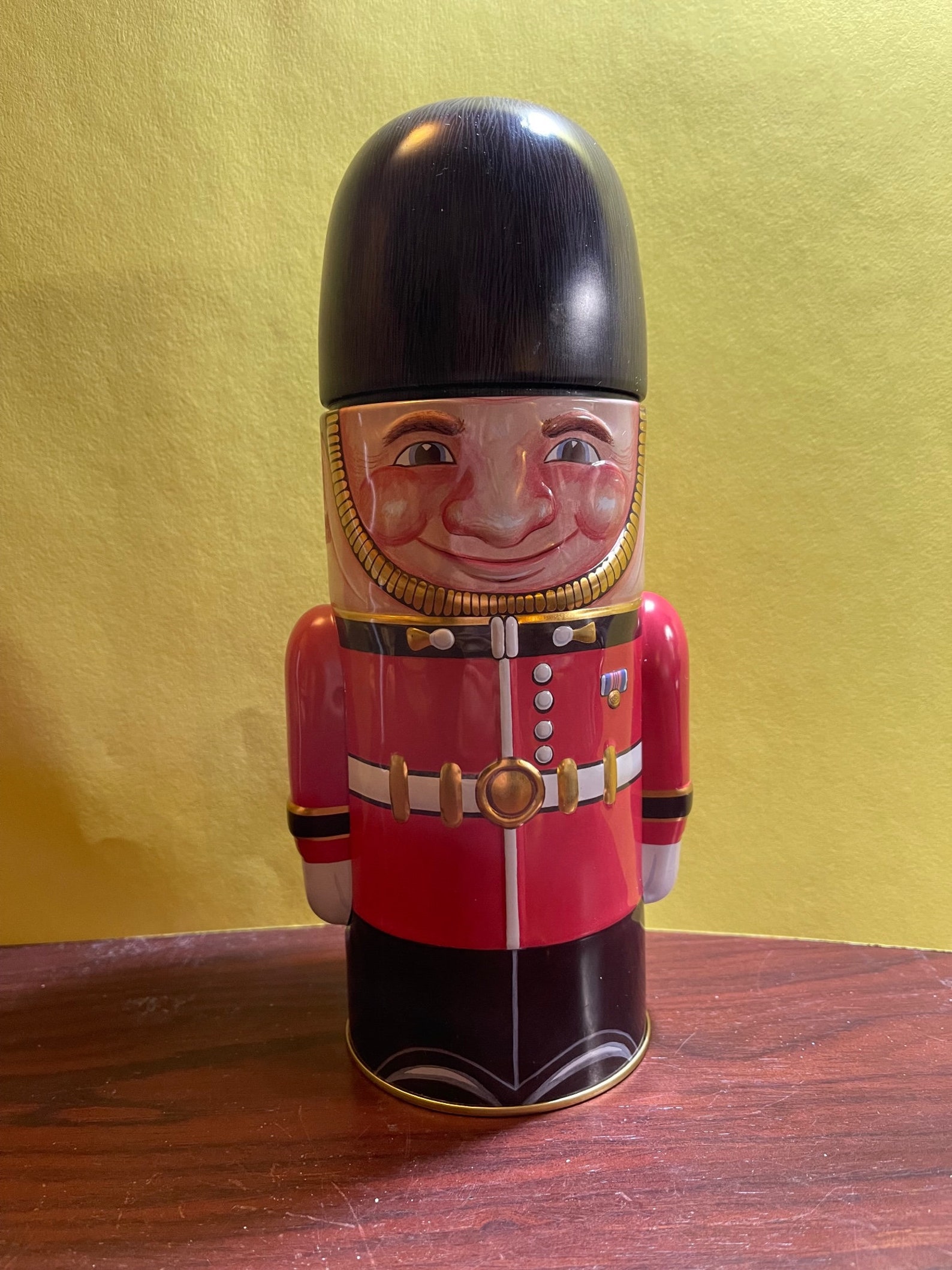 Vintage Nutcracker Tin Cannisters Vintage Nutcracker Tin Cannisters