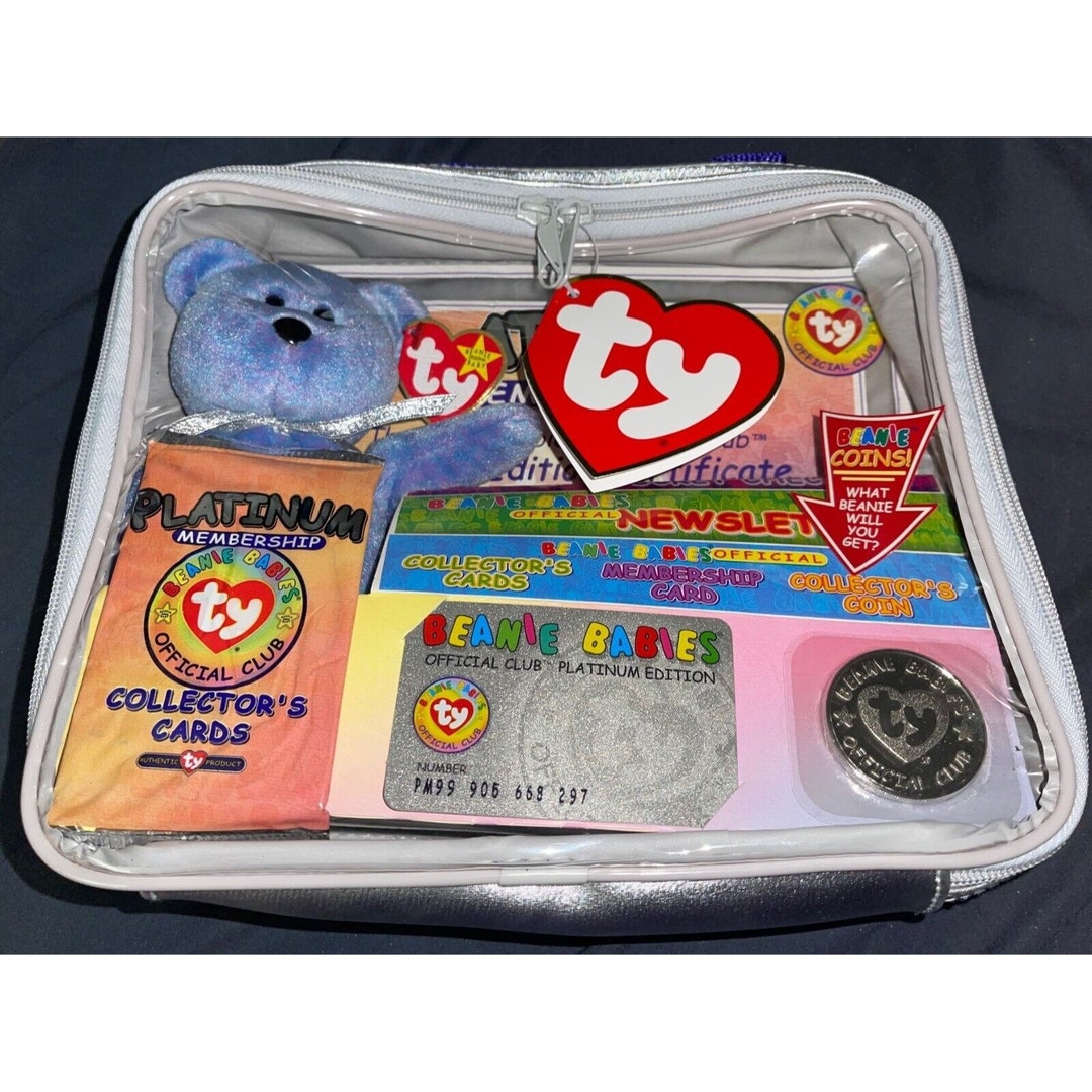 Official TY Beanie Babies Platinum Membership Official Club Collectible