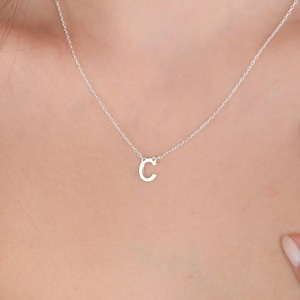 Initial Necklace, Dainty Initial Necklace, Personalized Gifts, Gold Custom Letter Necklace, Christmas Gift Ideas, Handmade