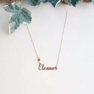 Personalized Name Necklace - Silver - Gold - Rose Gold - Gift for Her - Gift for Woman - Name Jewelry - 925 Sterling