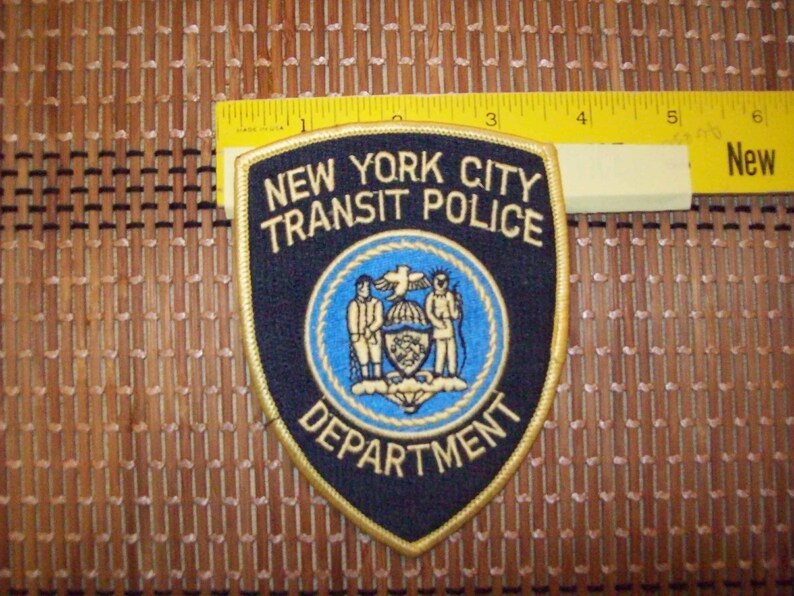 New York Transit Police Dept Uniform Patch