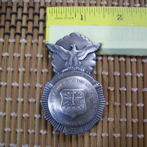 US Air Force Security Police shops Badge - Badge #A2987