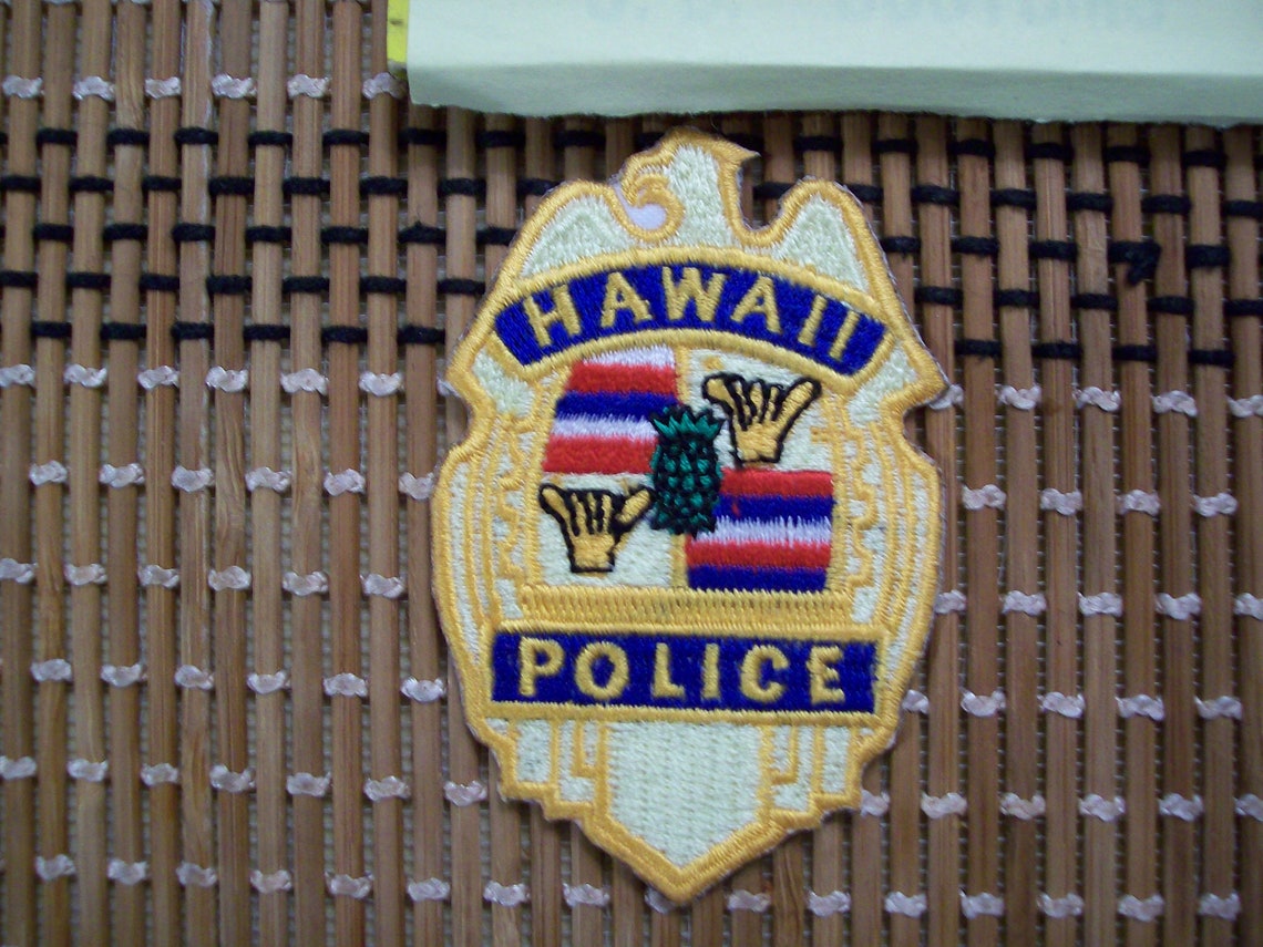Hawaii Fiveo Cloth Uniform Badge Patch small Etsy