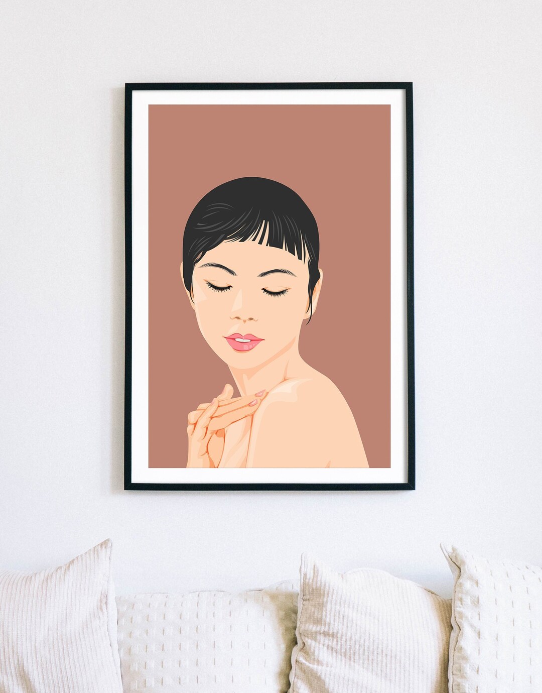 Woman Wall Art Woman Body Self Care Wall Decor Poster Etsy