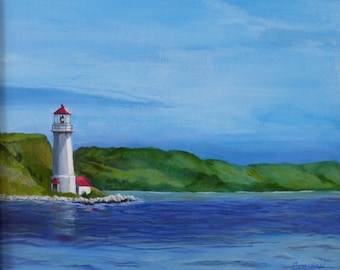 Georges Island Light - Halifax Harbour