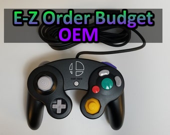 BUDGET Modded Gamecube Controller for Smash Bros. Melee and Ultimate | Snapback | Tactile Z