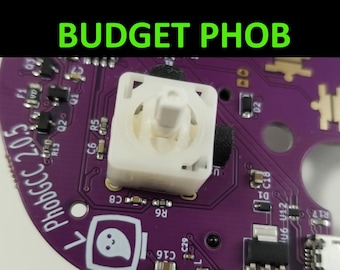 BUDGET Phob Modded Gamecube Controller for Smash Bros Melee & Ultimate | SSBM SSBU | Notches, Mx Triggers