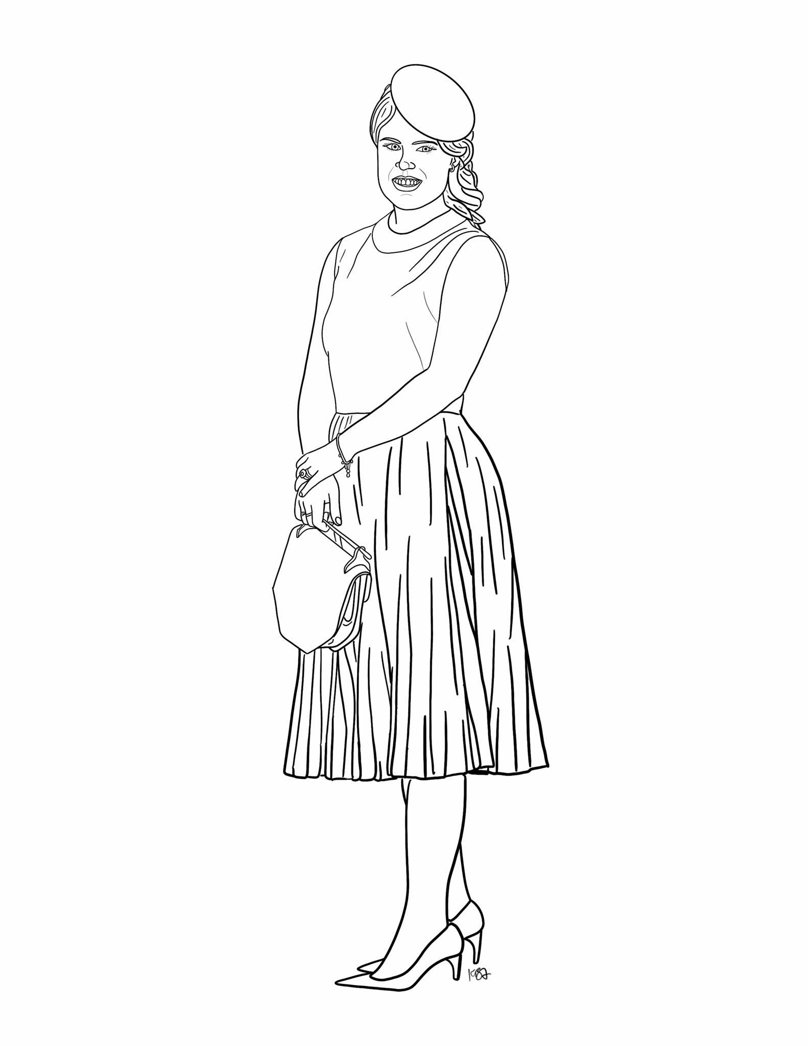 Royal Family Coloring Pages Etsy