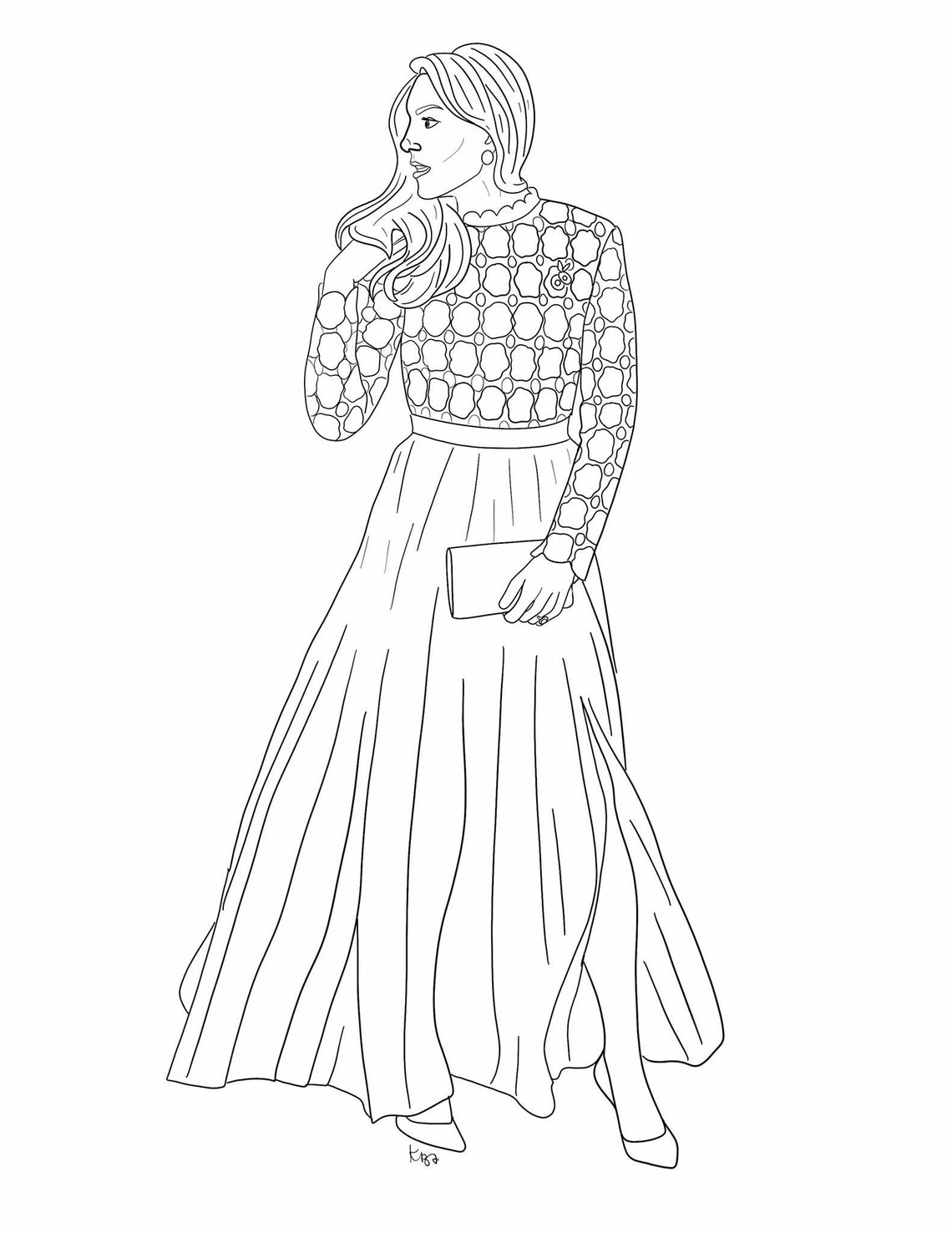 Royal Family Coloring Pages - Etsy