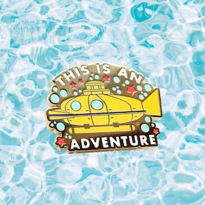 Life Aquatic Enamel Pin - Wes Anderson Steve Zissou Inspired Pin