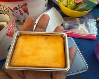 1/6 scale pan of cornbread