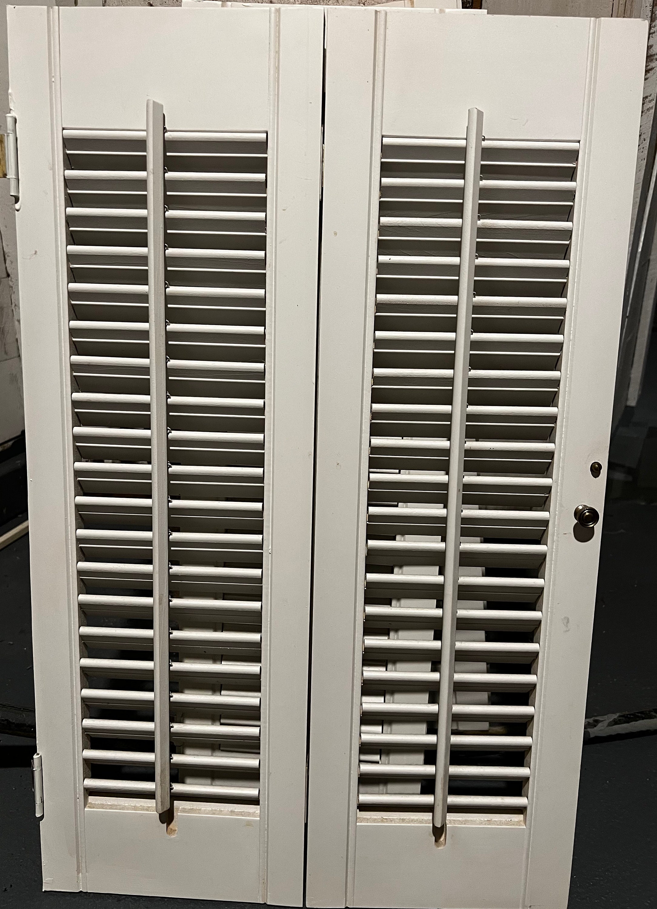 Vintage Plantation Shutters 2 Bifold Units 26x16.75 - Etsy Australia