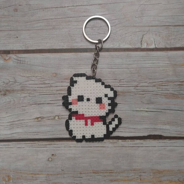Perler Bead Keychain Etsy