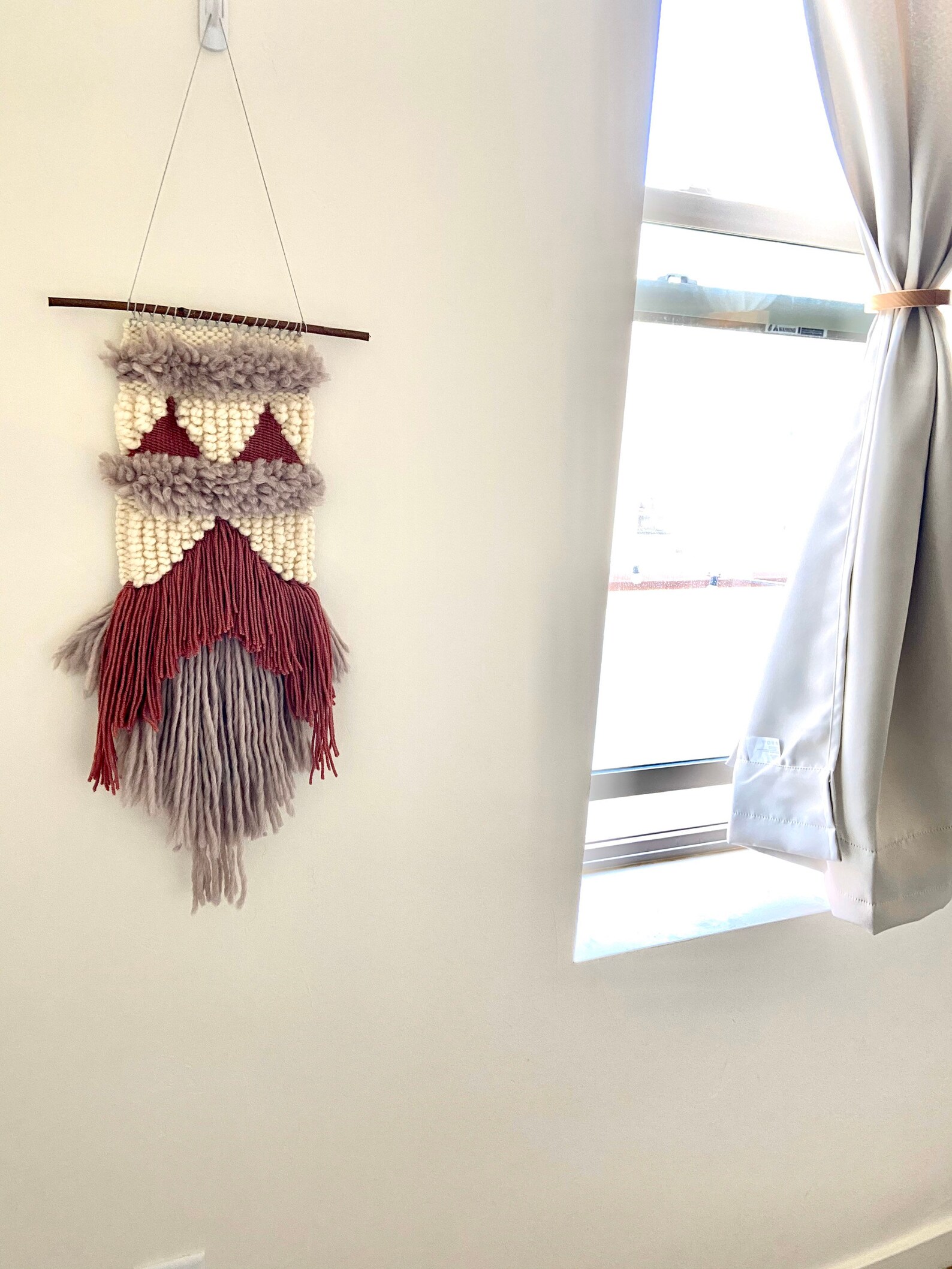 Mixed Textures Wall Hanging Accent Piece Etsy