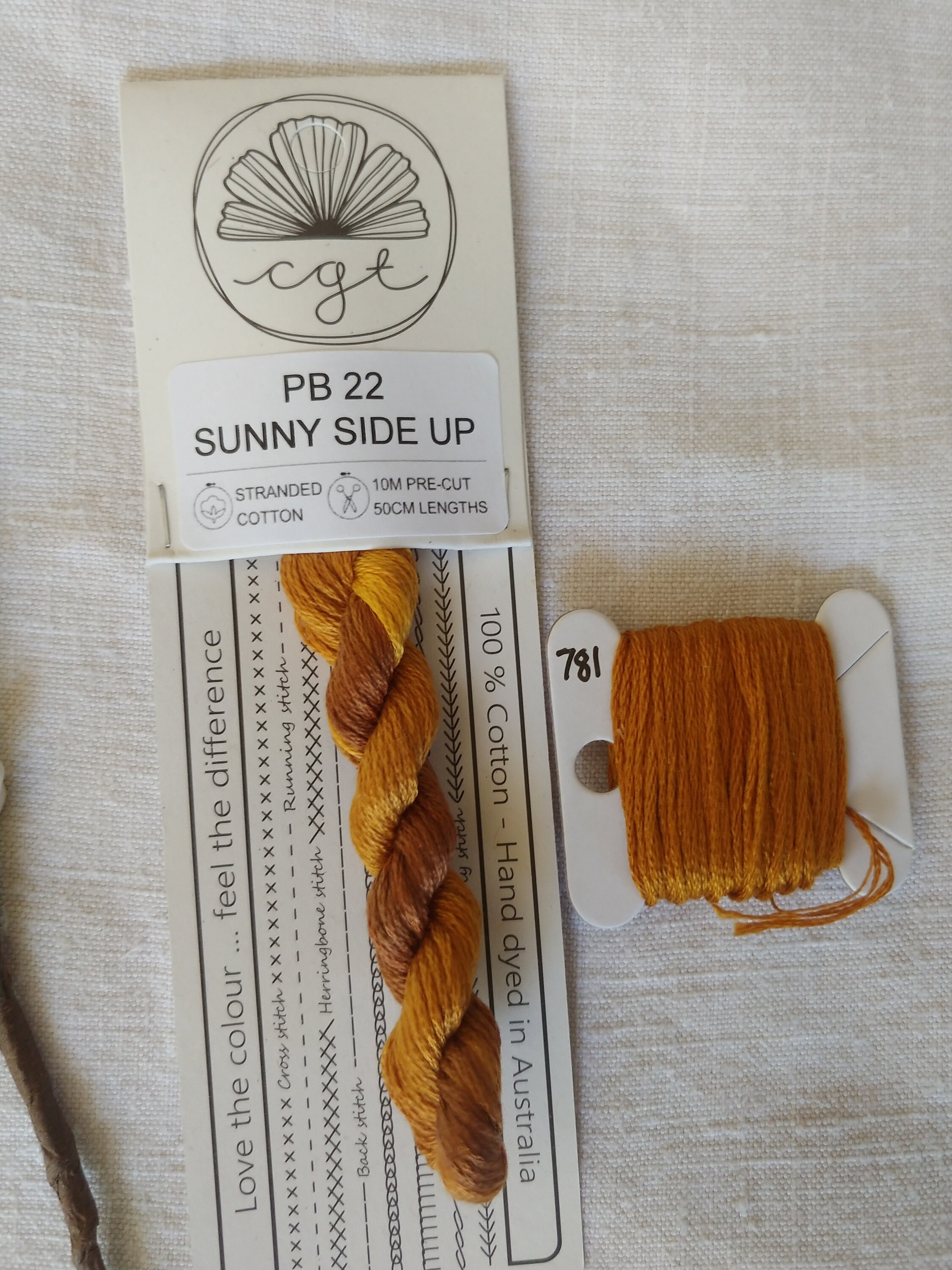 Sunny Side up - CGT PB22 - Cottage Garden Threads Skein for