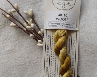 Woolf CGT JK10 - from the Cottage Garden Threads "Bookshelf" range; skein of cotton suitable for embroidery & cross-stitch