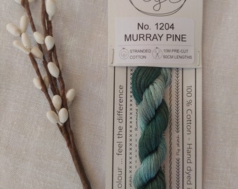 Murray Pine - CGT no. 1204 - Cottage Garden Threads skein for cross stitch and embroidery