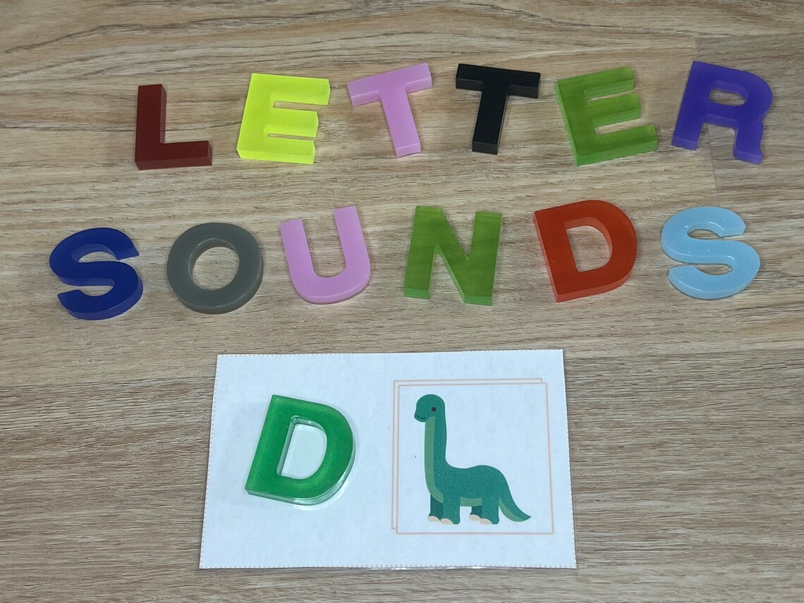 BEGINNING SOUND Picture Match, Printable Alphabet Cards, Kindergarten ...