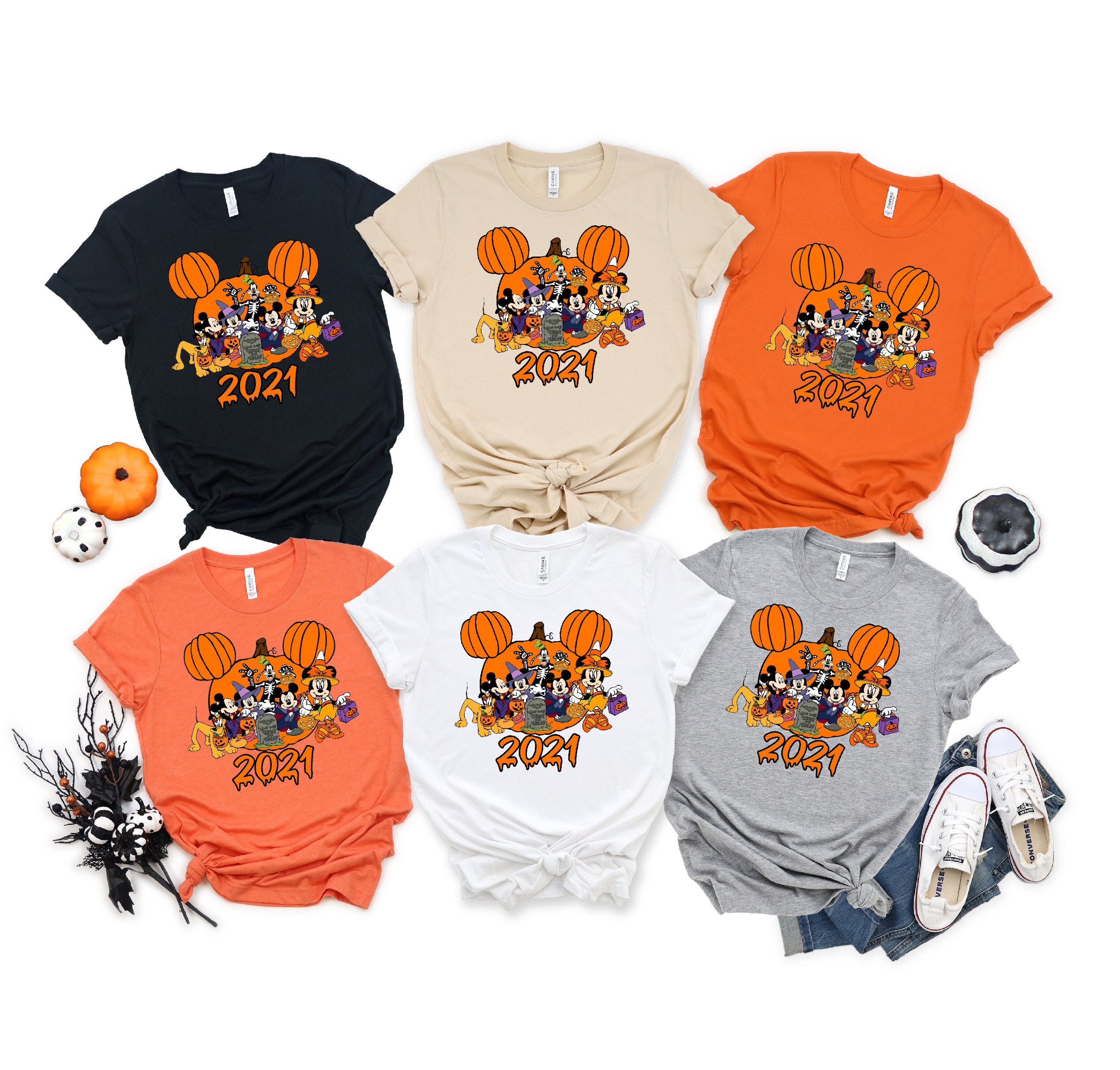 Disney Halloween Shirt, Halloween Matching Shirts, Halloween Shirt, Halloween Mickey Minnie Shirt, Halloween Couple Shirt,Gift For Halloween