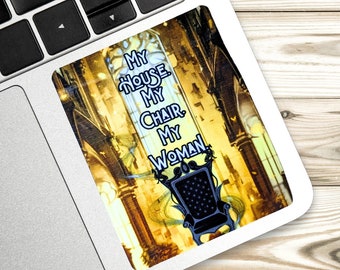 Fourth Wing Book Merch Sticker, Booktok Bookish Gifts Vinyl Stickers, Water Bottle Sticker Laptop Sticker, Book Lover Gift, Mothers Day Gift