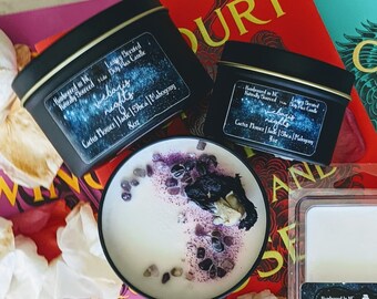 Velaris ACOTAR Bookish Candles, A Court Of Thorns And Roses Book Merch, Bookish Gifts, Booktok Best Friend Book Lover Gift, Mothers Day Gift