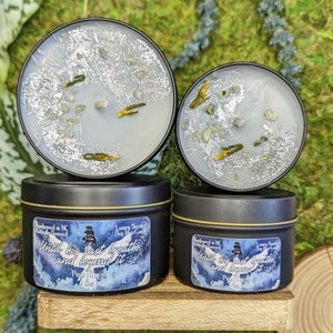 Rowan Whitethorn Throne Of Glass Book Lover Candle, TOG Romantasy Crystal Candle, Book Lover Gift, Smut Reader, Bookish Gifts, Sarah J Maas