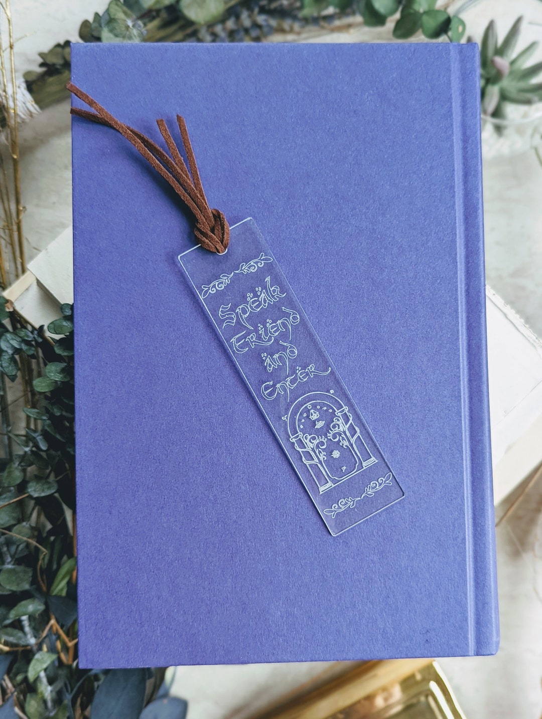 Bookish Fandom Engraved Bookmark Book Lover LOTR Bookmarks - Etsy