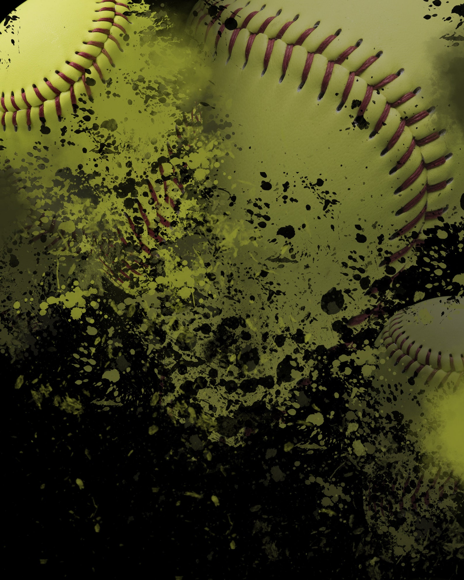 Softball Banner PSD Etsy