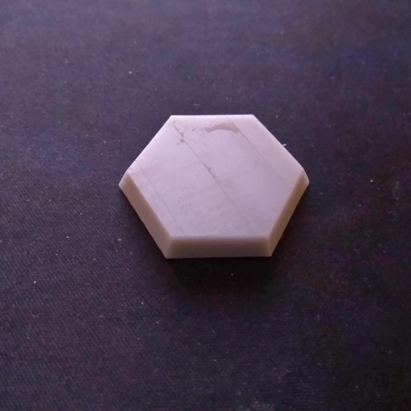Mecha Battles | MWO : Hex Bases (1/265 Scale) - Set of 5