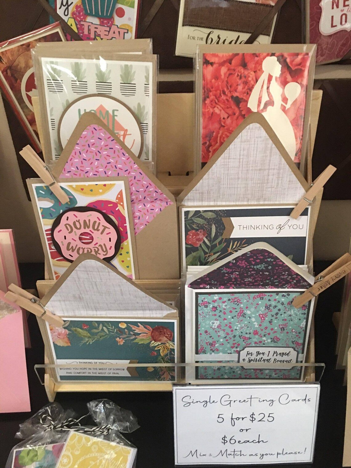 Card Display stand for greeting birthday anniversary Sales Etsy