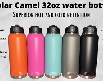 Personalized 32oz Polar Camel Water Bottle | Custom Water Bottle | Gift for him | Gift for her | Gift for kid | Business Logo gift