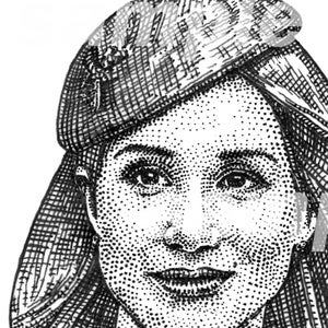 Stipple art/ Custom Ink Portrait/ Hedcut/ Stipple Drawing/ Hand Drawn Drawing for  Newspapers/ website/ stipple portrait for social media