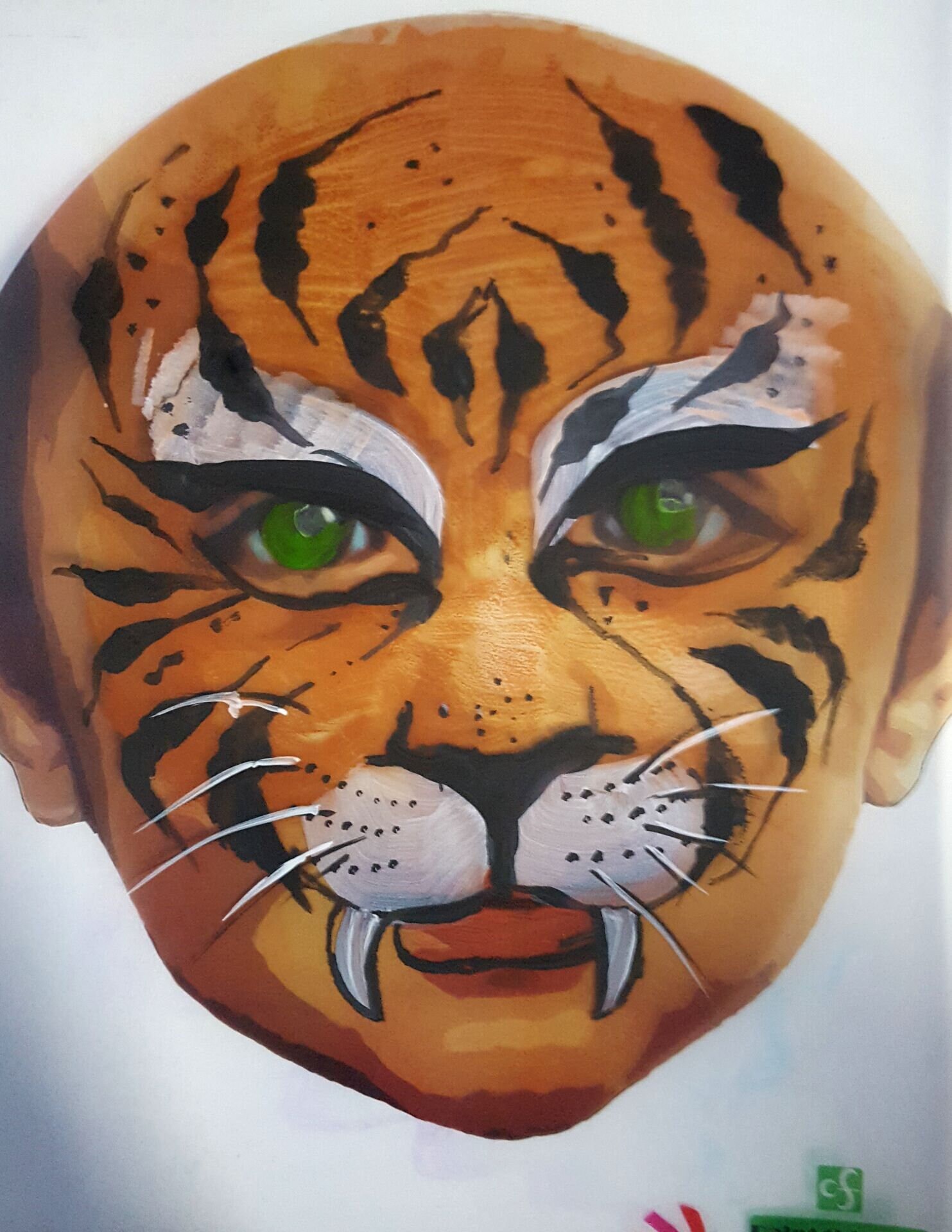 Face Paint Board, Face Painting Practice Board, Painting Learning Sheet , Face Painting Display