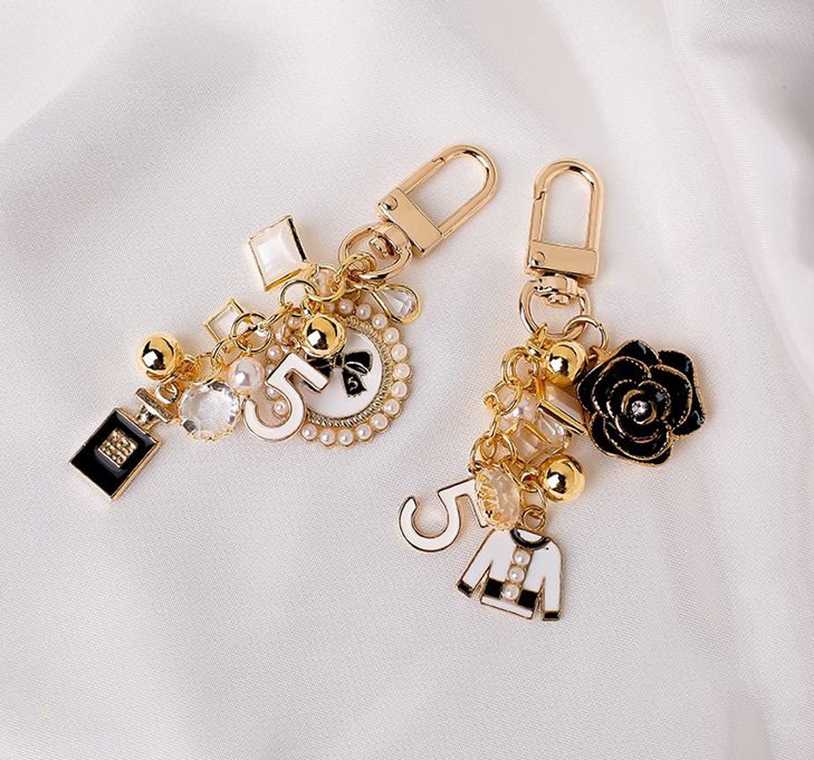 Chanel Concept Keyring / Keychain / Handmade / cute toy Etsy
