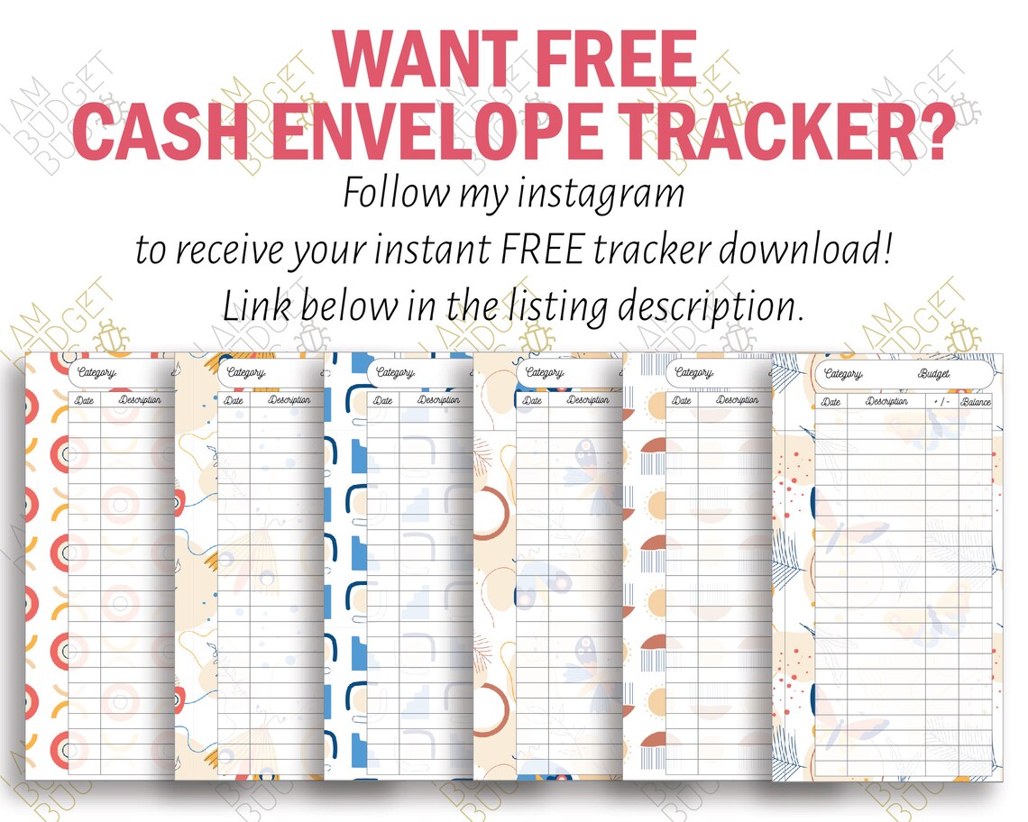 SINKING FUND ENVELOPE Track Your Budget Dave Ramsey - Etsy UK
