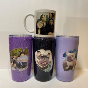 Custom Picture Tumbler, Custom Picture Mug, Gift for Her, Gift for Him, Personalized Gift