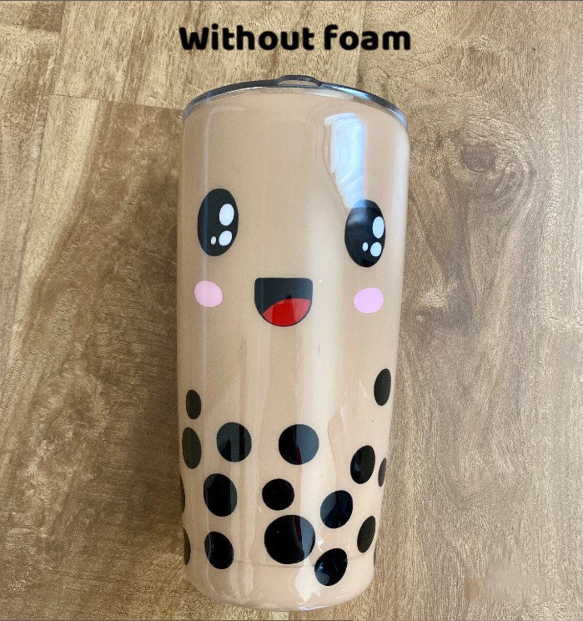 Personalized/customized Cute Boba Tumbler Milk Tea Boba Etsy