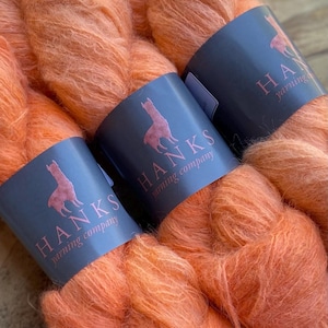 Clementina | Suri Alpaca Hand Dyed Yarn
