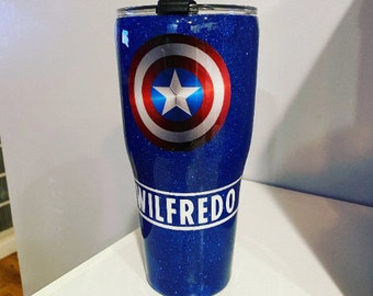 captain america tumbler