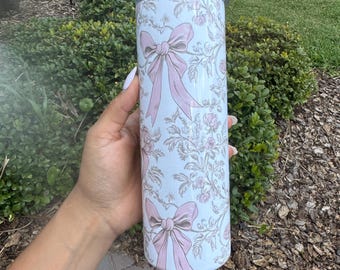 fancy love shack bow tumbler