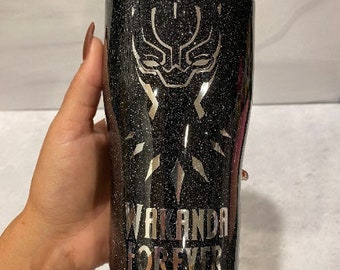 black panther tumbler