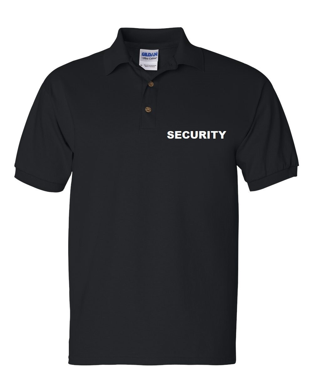 SECURITY Custom Made Polo Shirt Security Security Officer Etsy