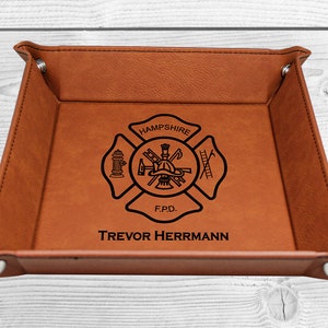 Firefighter Dice Tray - Fire Department Gift