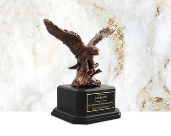 12.5" Eagle Award - Fire / Police / Military Award