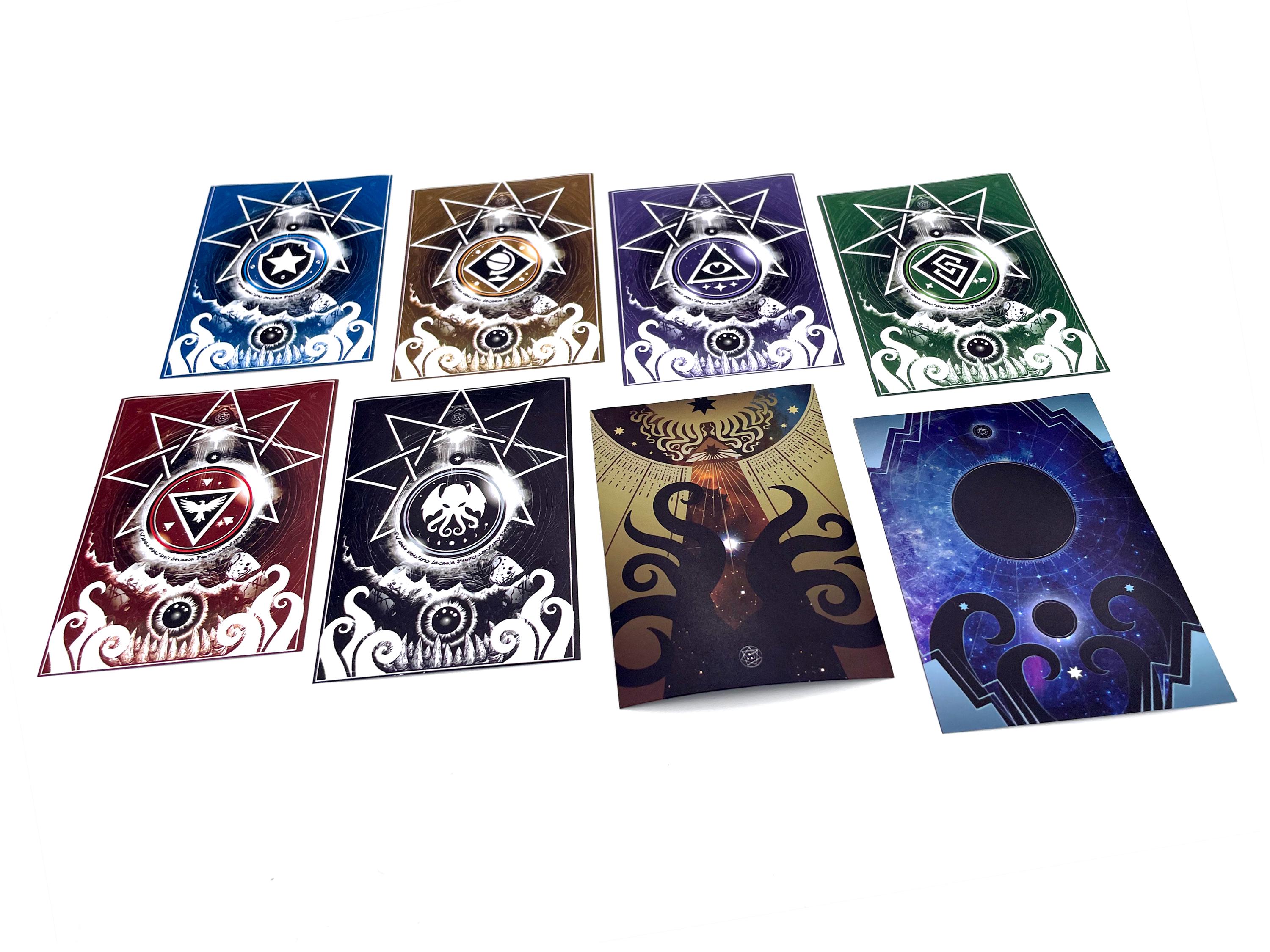 arkham horror card sleeves Amazon.com: Mayday Games USA Chimera Card Sleeves – 100 Pack, 57.5 x 89 mm,  Super Clear 40 Micron Polypropylene, Acid-Free, PVC-Free – MDG-7044 : Toys  & Games main image 1