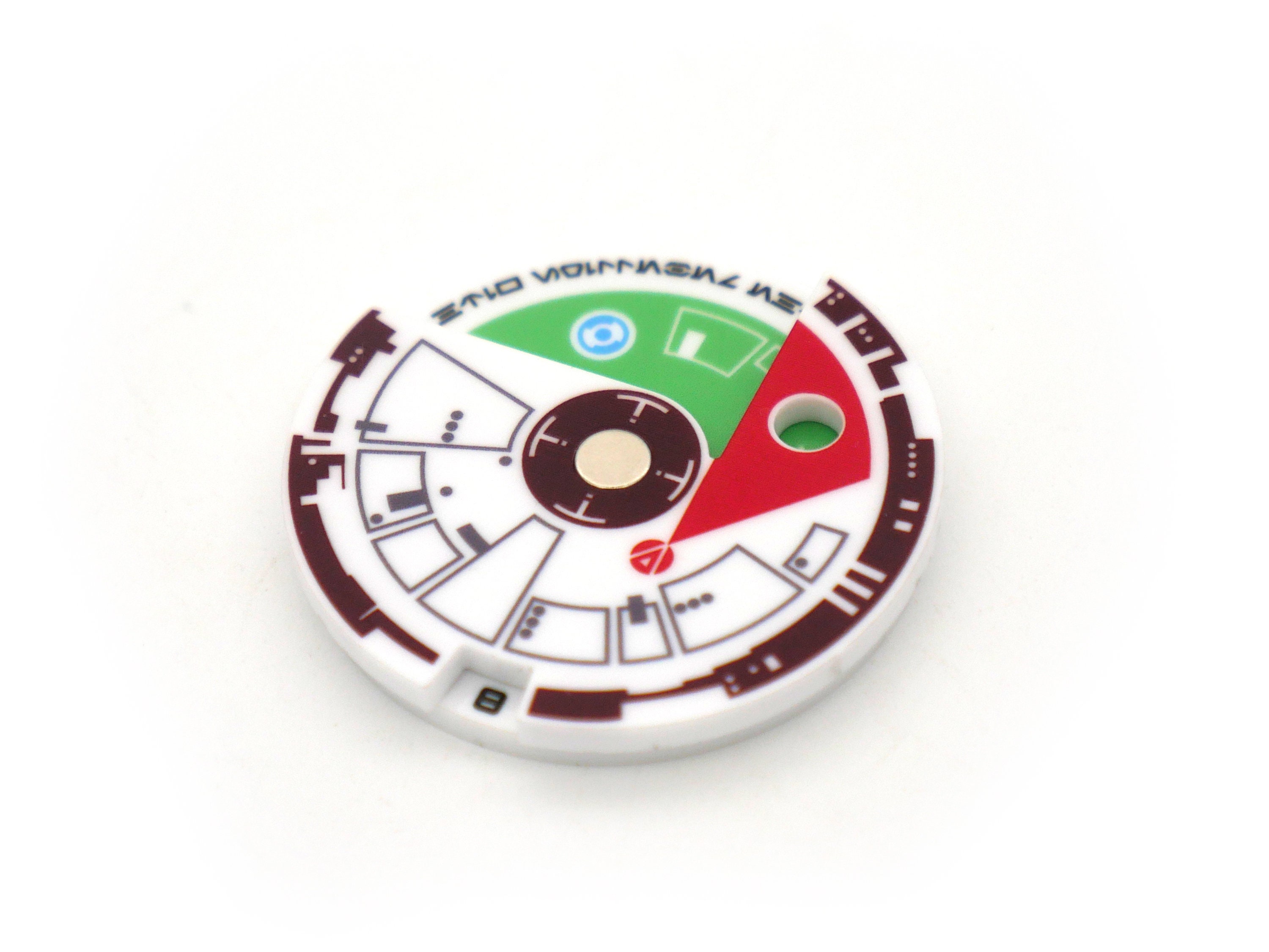 2.5 Yavin Themed Round Tracker Dial - X-wing Acrylic Accessories - Etsy
