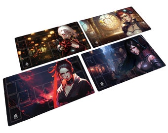 Flesh and Blood TCG プレイマット、ゾーン付き 2 人用カスタム